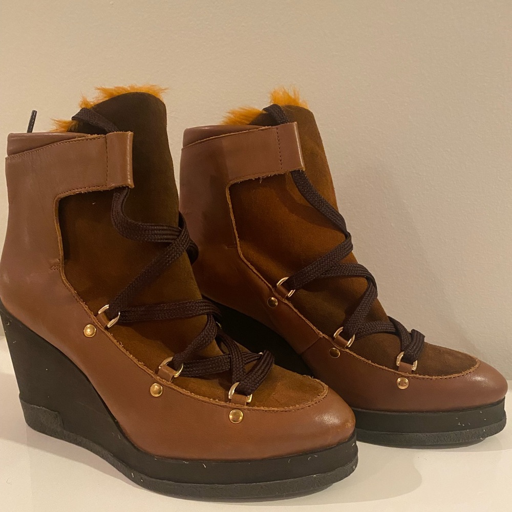 MIISTA new without tags leather boots. Made in Spain